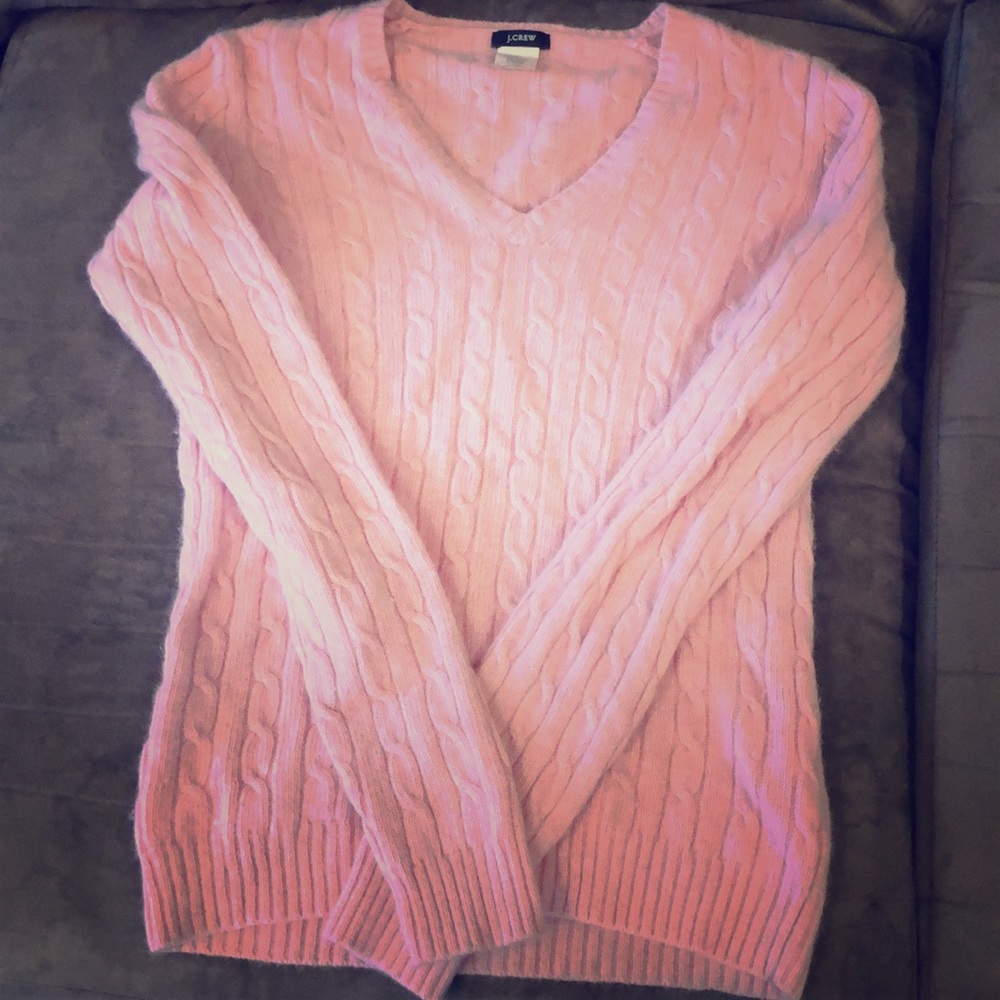 Blush pink J.Crew sweater